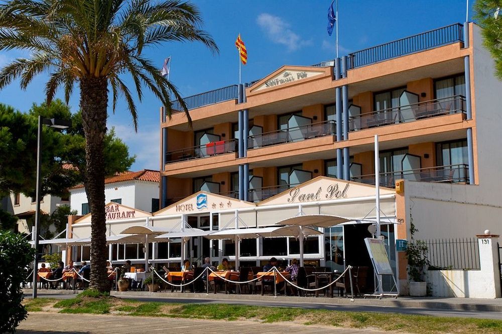 Hotel Restaurant Sant Pol Sant Feliu de Guíxols Exterior foto