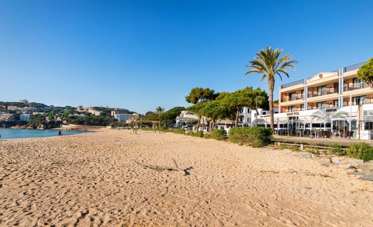 Hotel Restaurant Sant Pol Sant Feliu de Guíxols Exterior foto